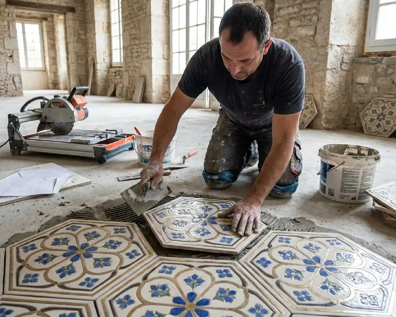 Agence M Com Marseille Kar Ter Marseille Carerlage artisan pose carrelage