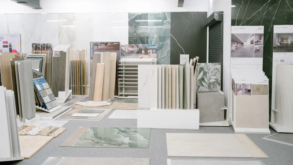Agence M Com Marseille Kar Ter Marseille Carerlage showroom exposition carrelages
